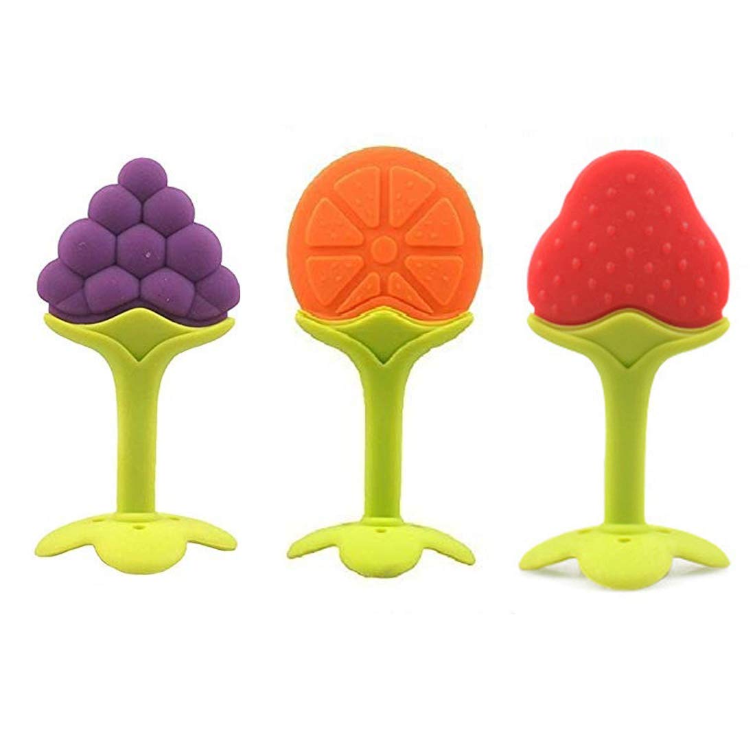 Mothercare Silicone BPA Free Natural Organic Nipple Teethers for Newborn Infant, Babies