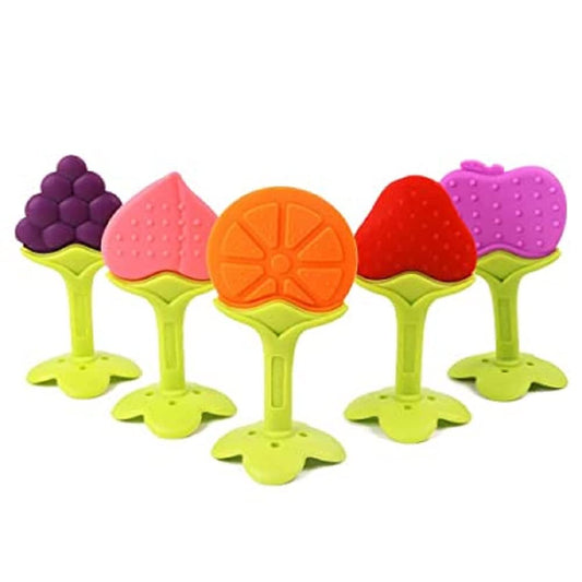 Mothercare Silicone BPA Free Natural Organic Nipple Teethers for Newborn Infant, Babies