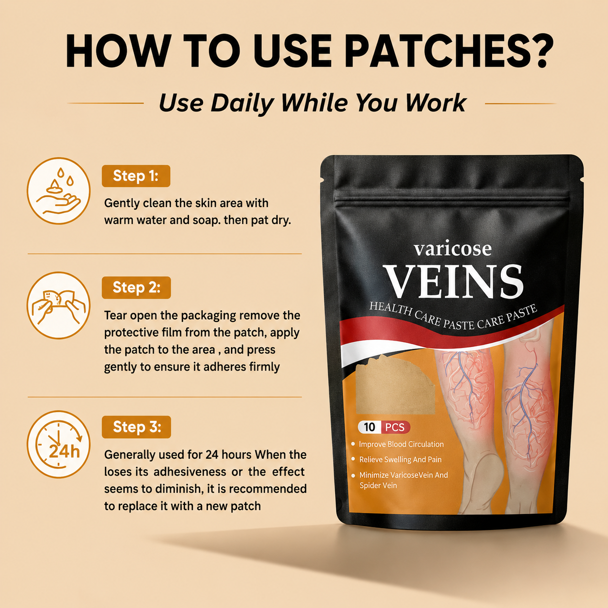 Motherscare: Varicose Vein Patches