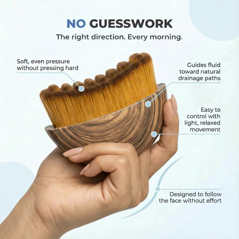 ✨ Mothercare Lymph Glow Contour Brush 💖